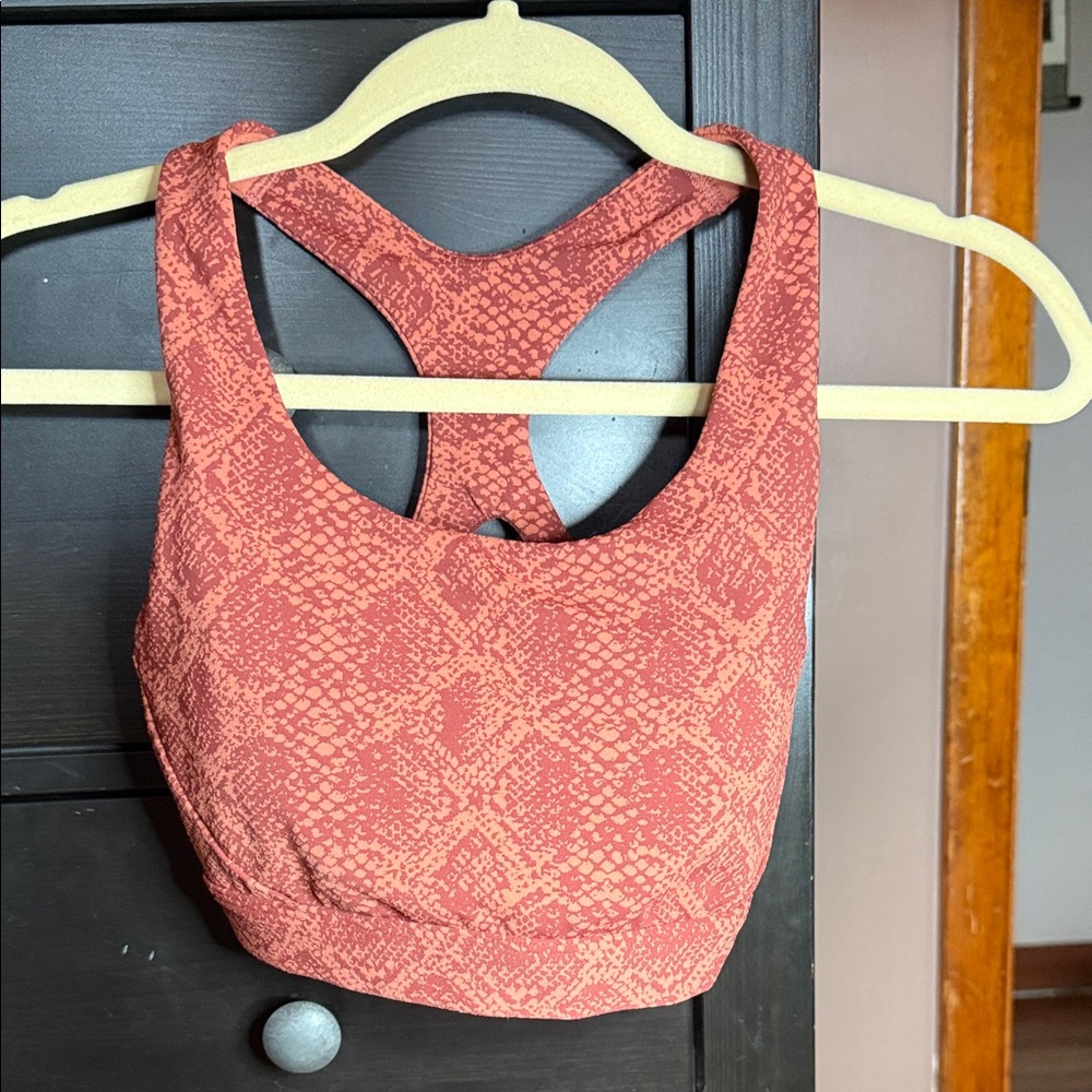 Athleta Women's Snake Print Sports Bra